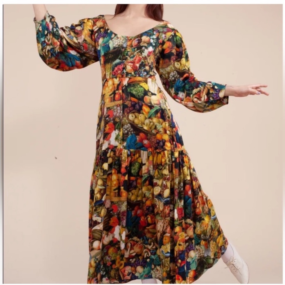 NWT Samantha Pleet Banquet Harvest Dress